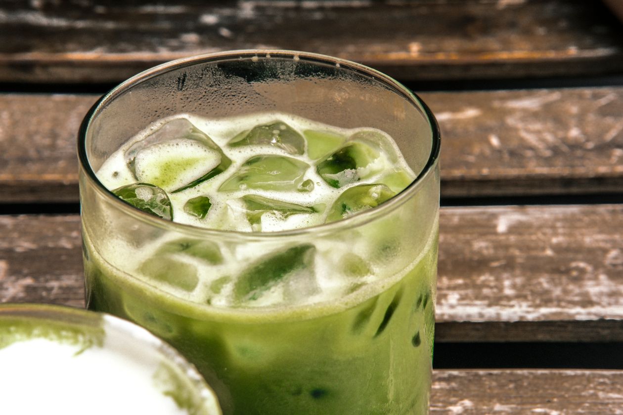 Iced Vanilla Matcha
