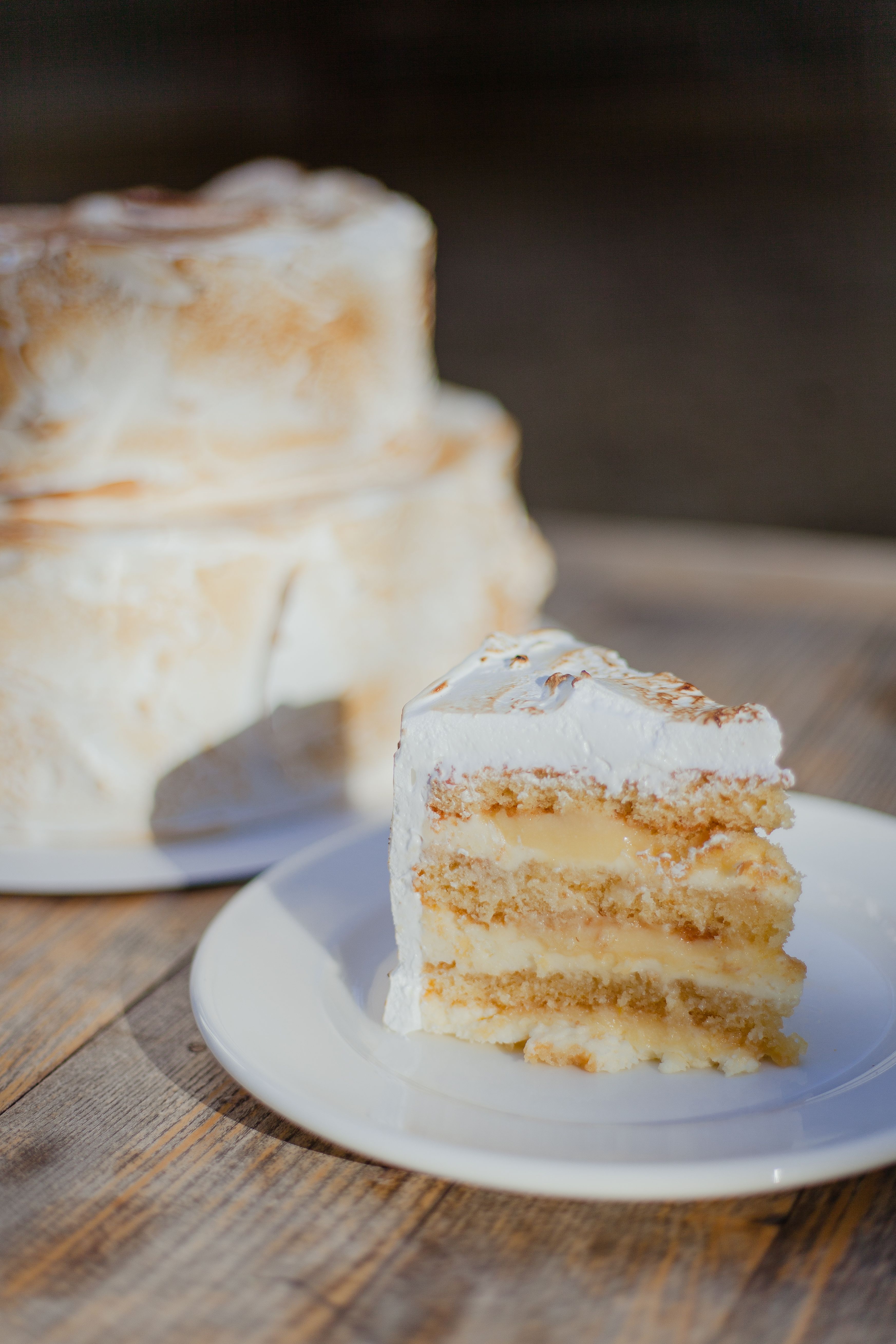 White Forest Cake (Vanilla)
